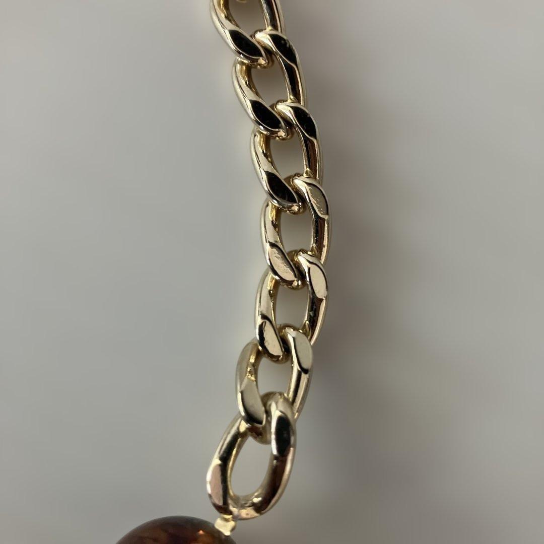 m's braque エムズブラック デッドストックビーズ ネックレス - メルカリ