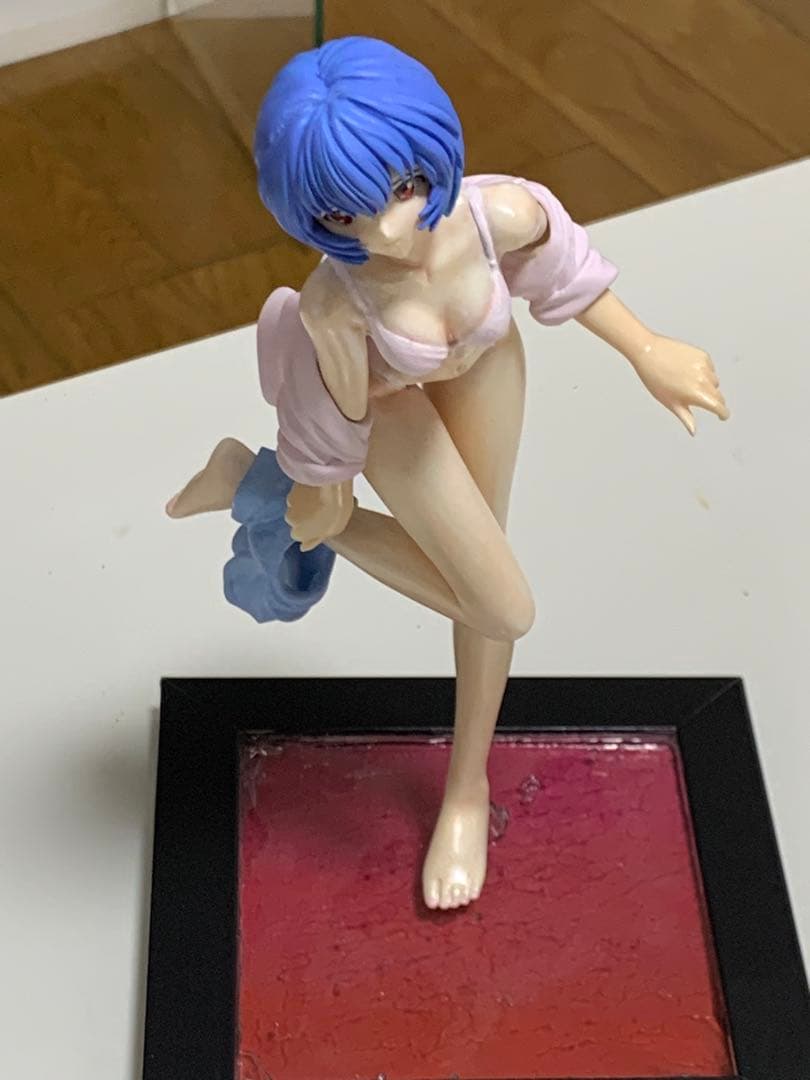 綾波レイ　ガレージキット　塗装済み完成品　エヴァ　クルシマ製作所