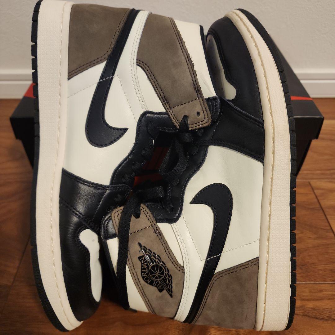 一度着用 国内正規 Nike Air Jordan 1 ダークモカ 28.5cm - メルカリ