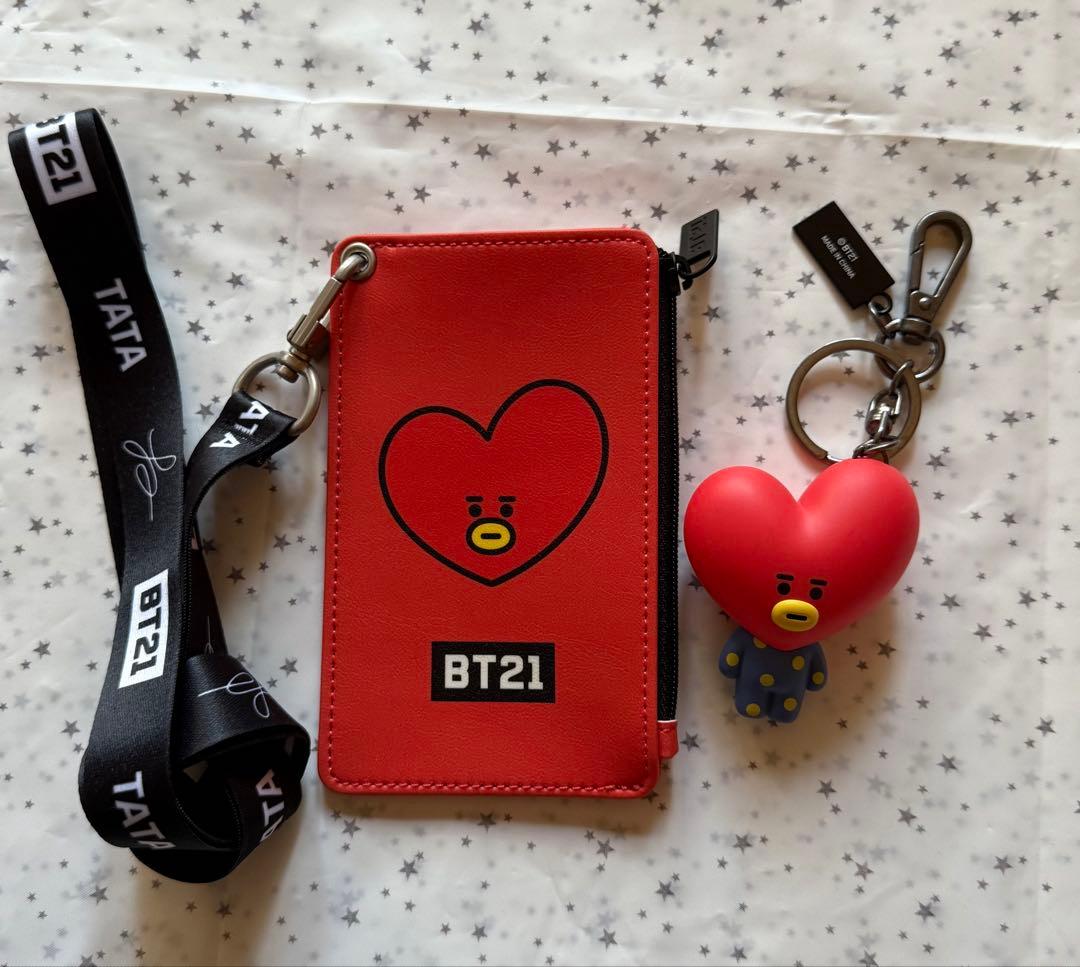 BT21 TATA クッション・チャームなど10点セットBTS V