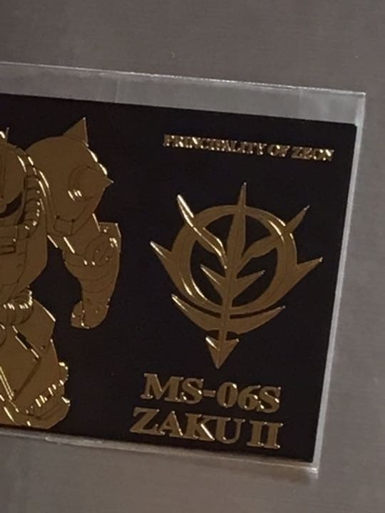 機動戦士ガンダム30周年記念 プレミアムプレート（ブラック） - メルカリ