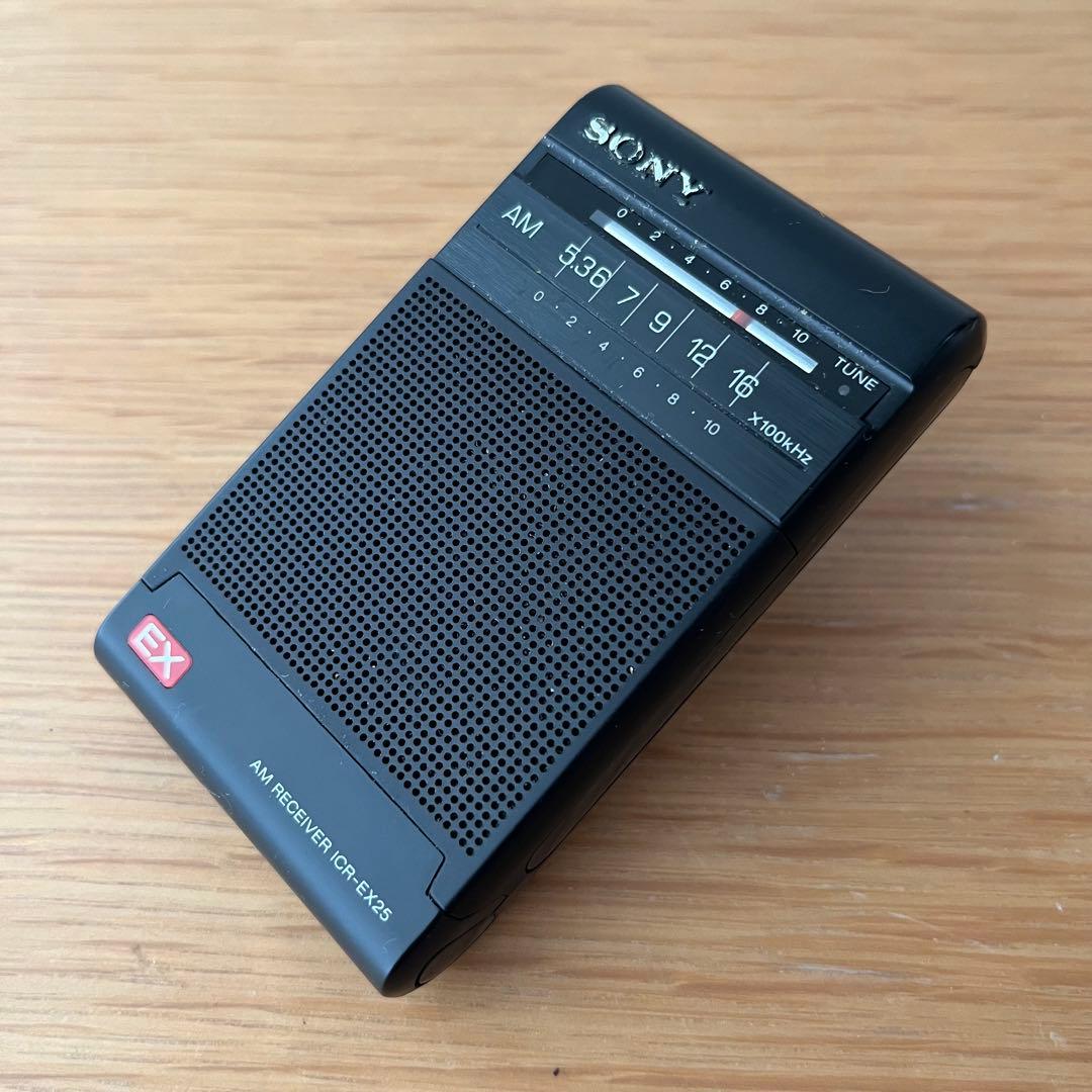 ソニー AMラジオ ICR-EX25 ジャンク品 - メルカリ