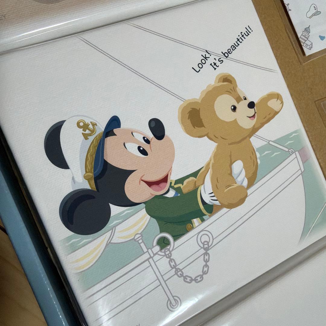 専用　ディズニーシー　ワンダフルヴォヤッジ　ダッフィー　ミッキー　アートパネル
