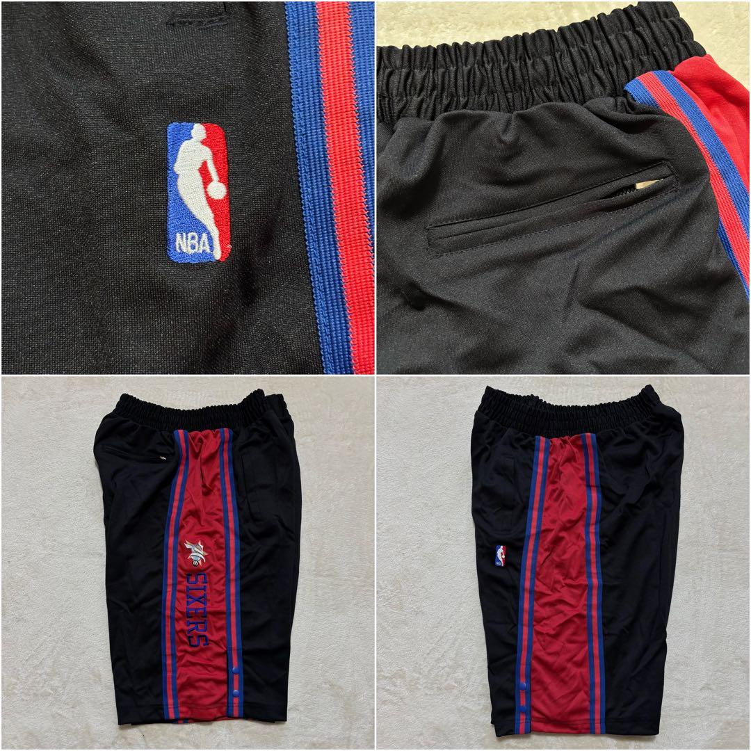 新品】NBA SIXERS セットアップ アイバーソン ブラック XXL