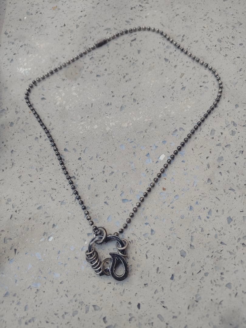 ナンバーナイン ハート涙 ネックレス - メルカリ