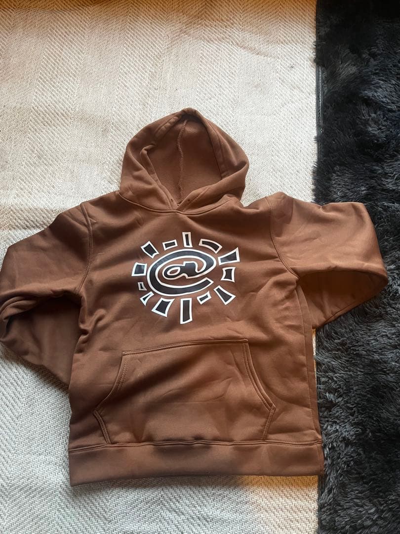Always フーディー 茶色 オールウェイズ always 茶色 パーカー メンズ M スケーター - メルカリ