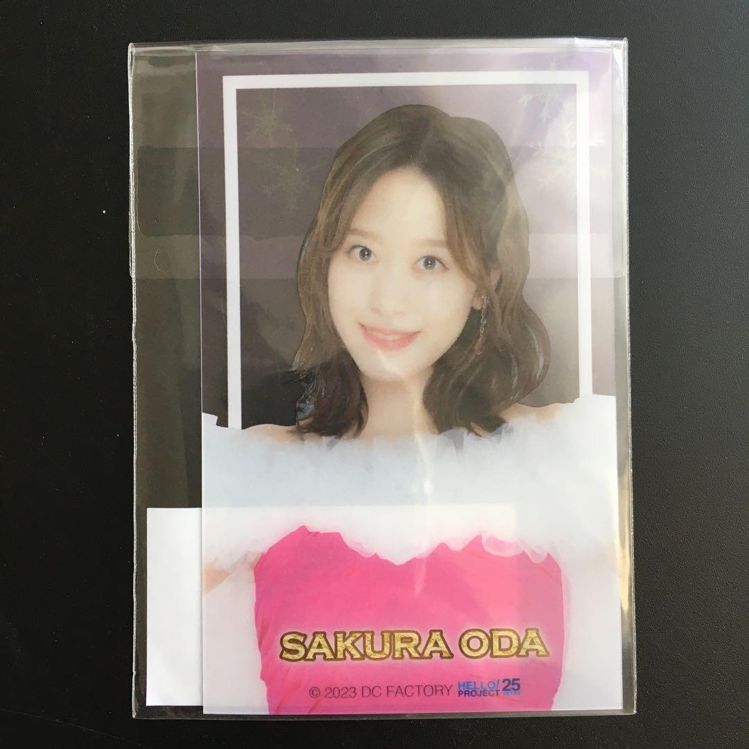 モーニング娘。 小田さくら クリアカード トレカ CHRISTMAS - メルカリ