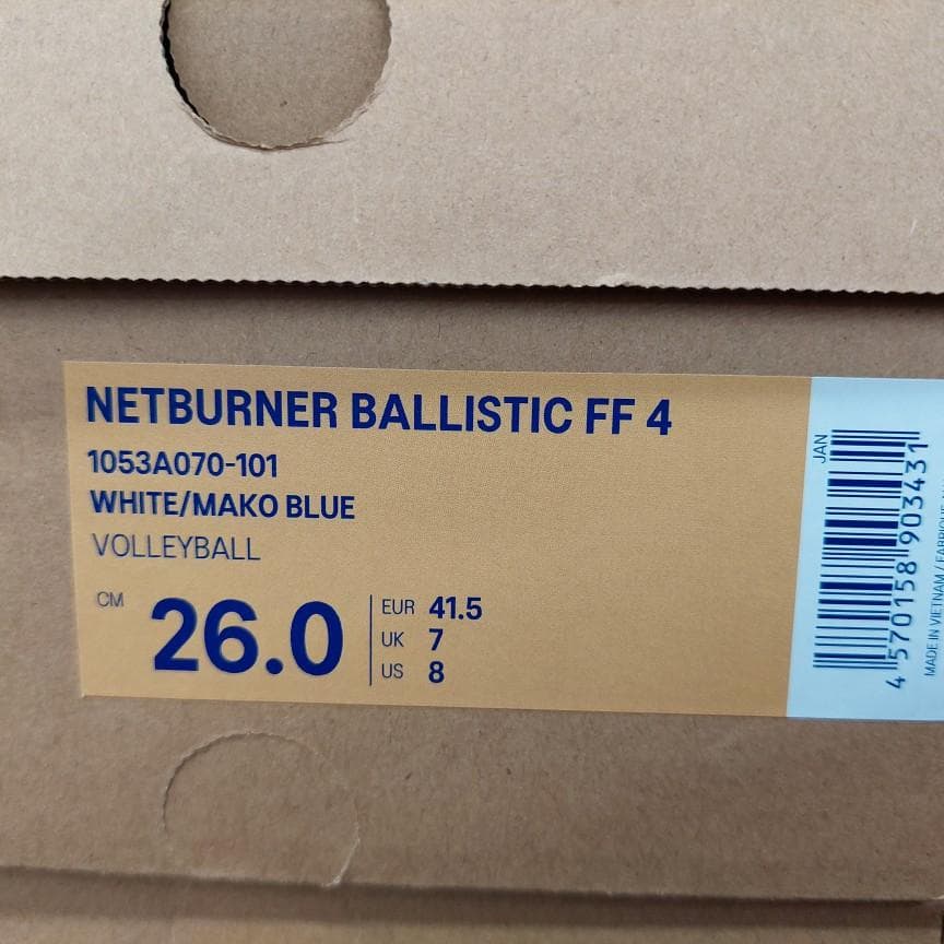 アシックス バレーボールシューズ 26.0cm 1053A070-101