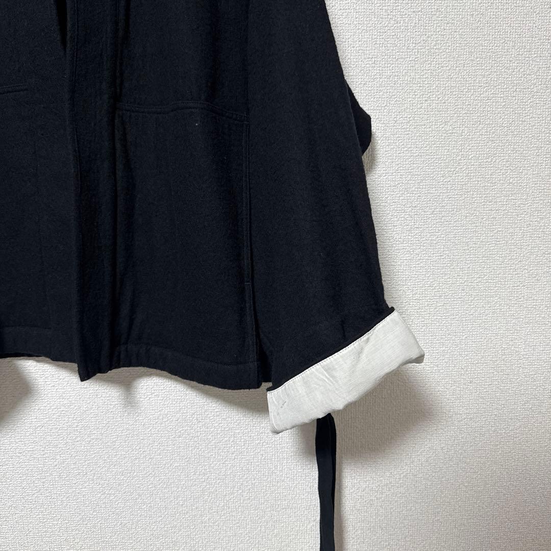 anei アーネイ 羽織ブルゾン ハオリ コットンウール 和装ブルゾン