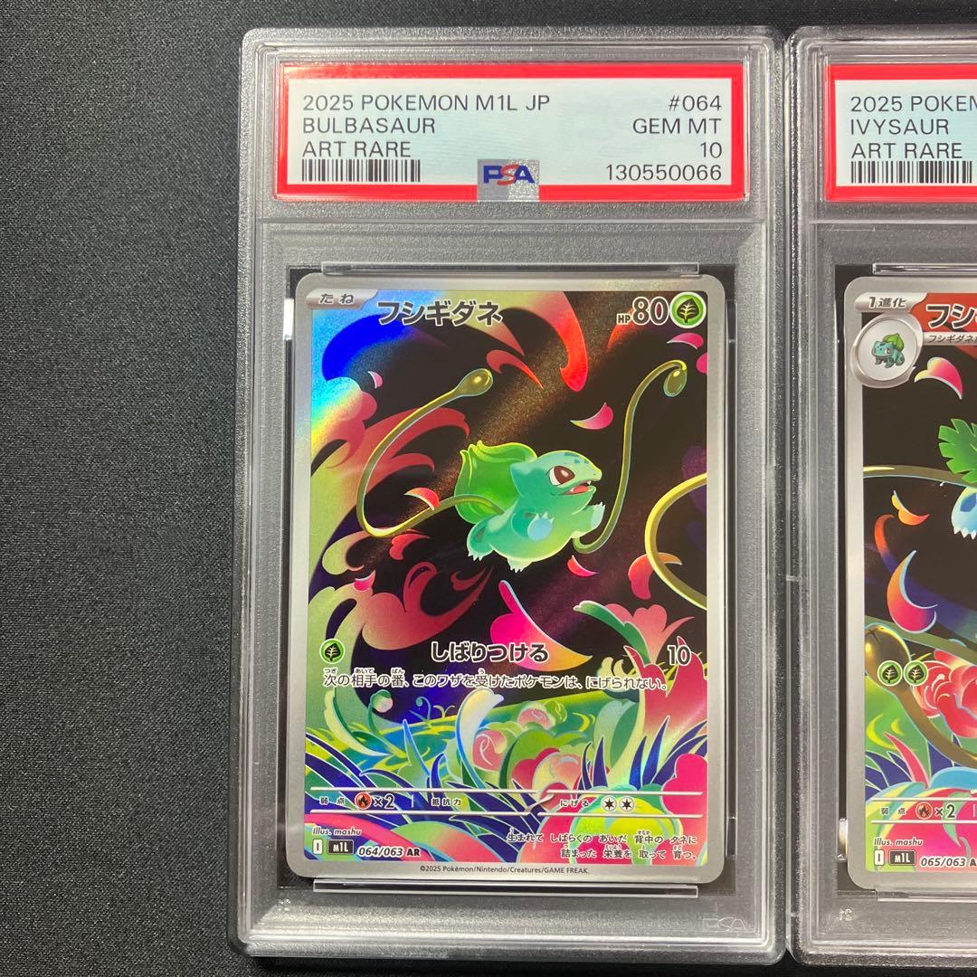 PSA連番】メガフシギバナ 進化ライン3枚セット - ポケモンカードゲーム