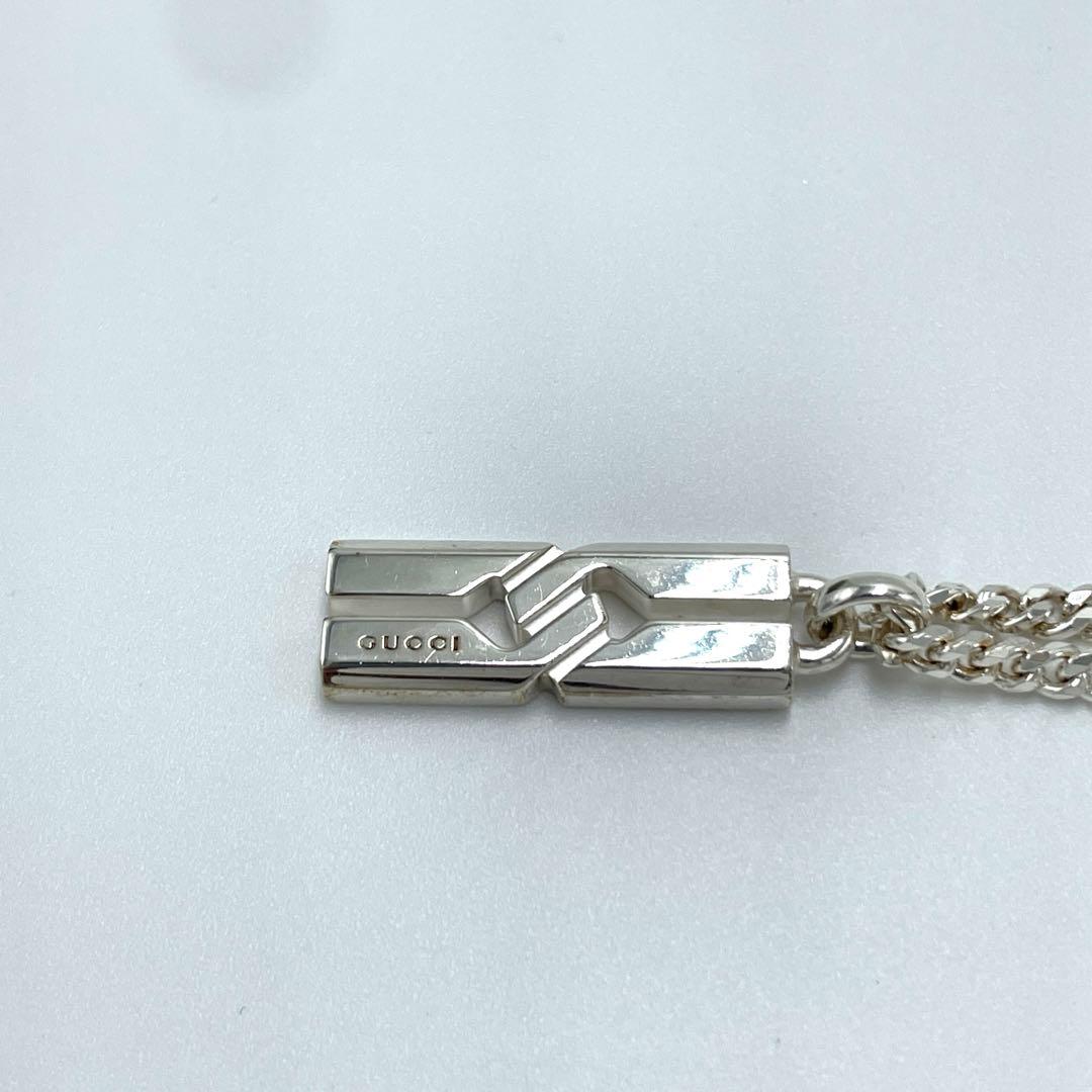 美品】GUCCI グッチ インフィニティノットネックレス 925 22.7g - メルカリ