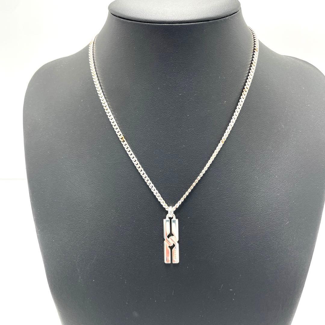 美品】GUCCI グッチ インフィニティノットネックレス 925 22.7g - メルカリ