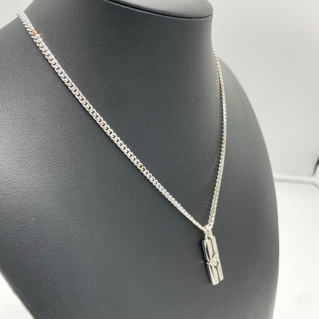 【美品】GUCCI グッチ インフィニティノットネックレス 925 22.7g