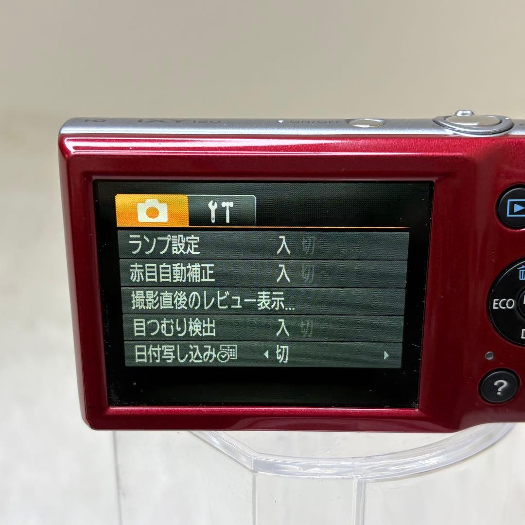 Canon カメラ IXY 120 PC2048 充電器 赤 コンデジ 動作品 - メルカリ