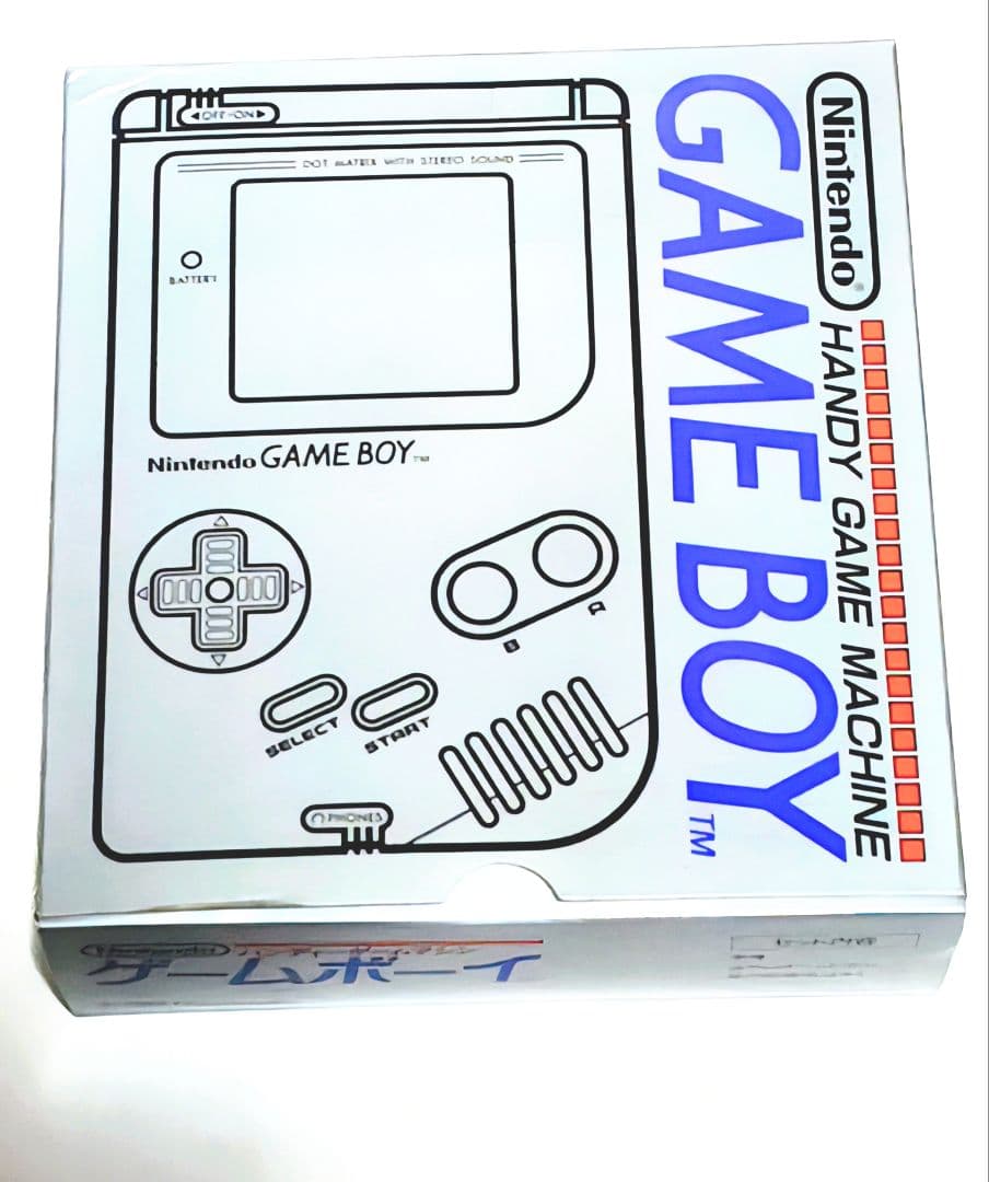 箱のみ美品！ 初代 ゲームボーイ空箱 (説明書、内スチロール、蓋付き！)