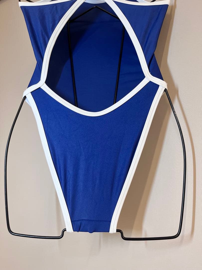 リアライズ水着 ハイレグ 競泳水着 廃盤モデル パイピングスク水タイプ サイズS