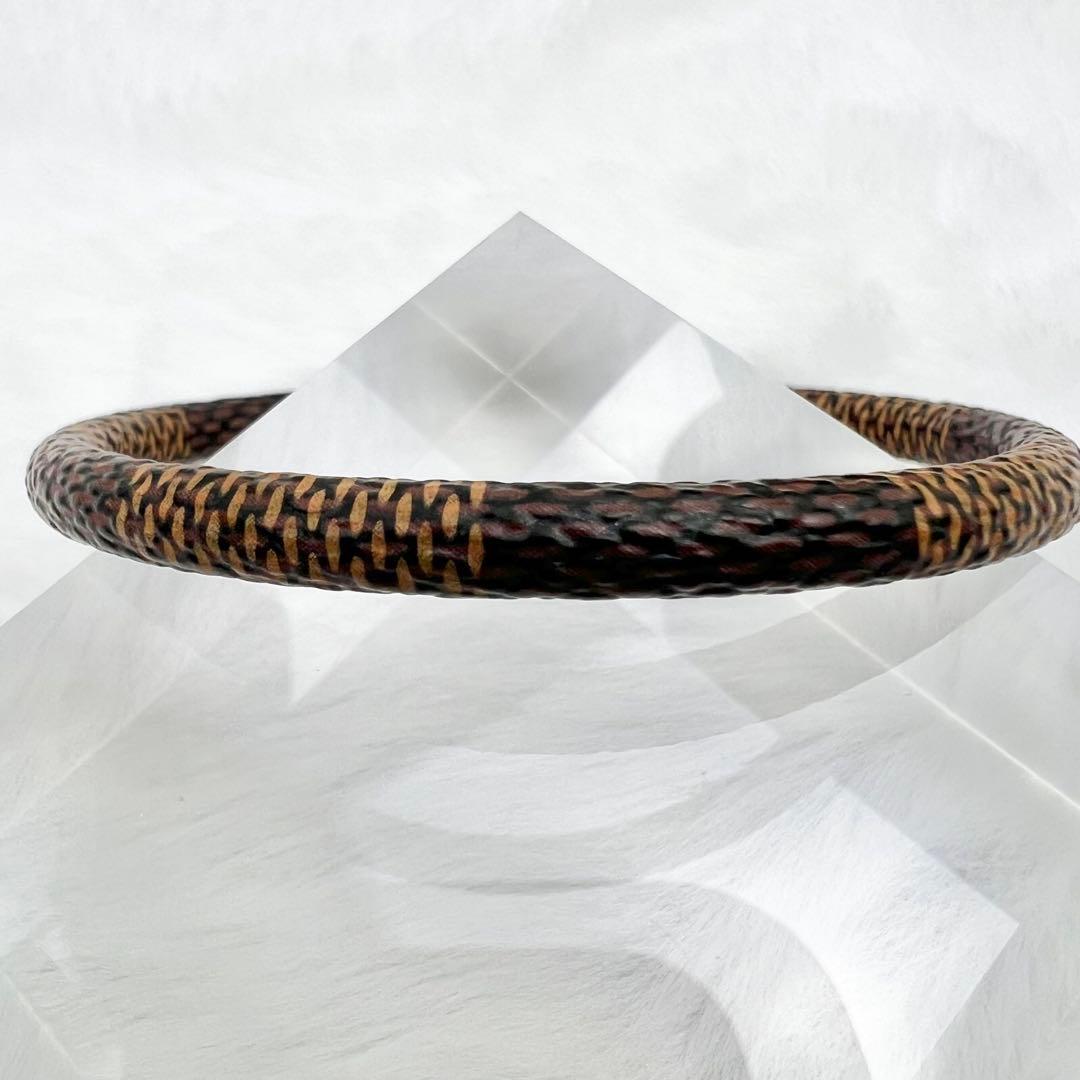 未使用✨ ルイヴィトン ブラスレ キープイット ダミエ M6139 15.5cm