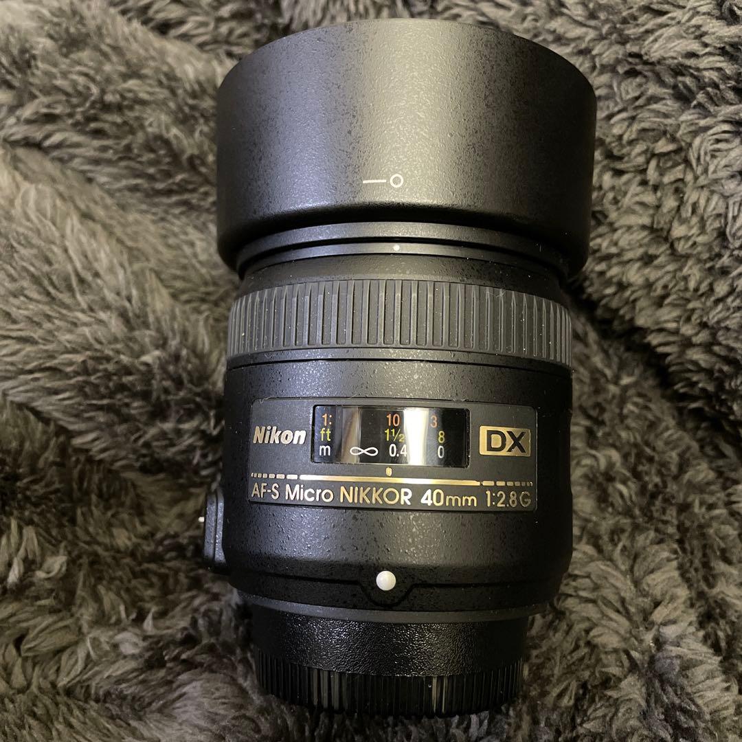 レンズ(単焦点) Nikon AF-S Micro NIKKOR 40mm f/2.8G Amazon.co.jp: Nikon AF-S DX Micro 40mm f/2.8G : 家電＆カメラ