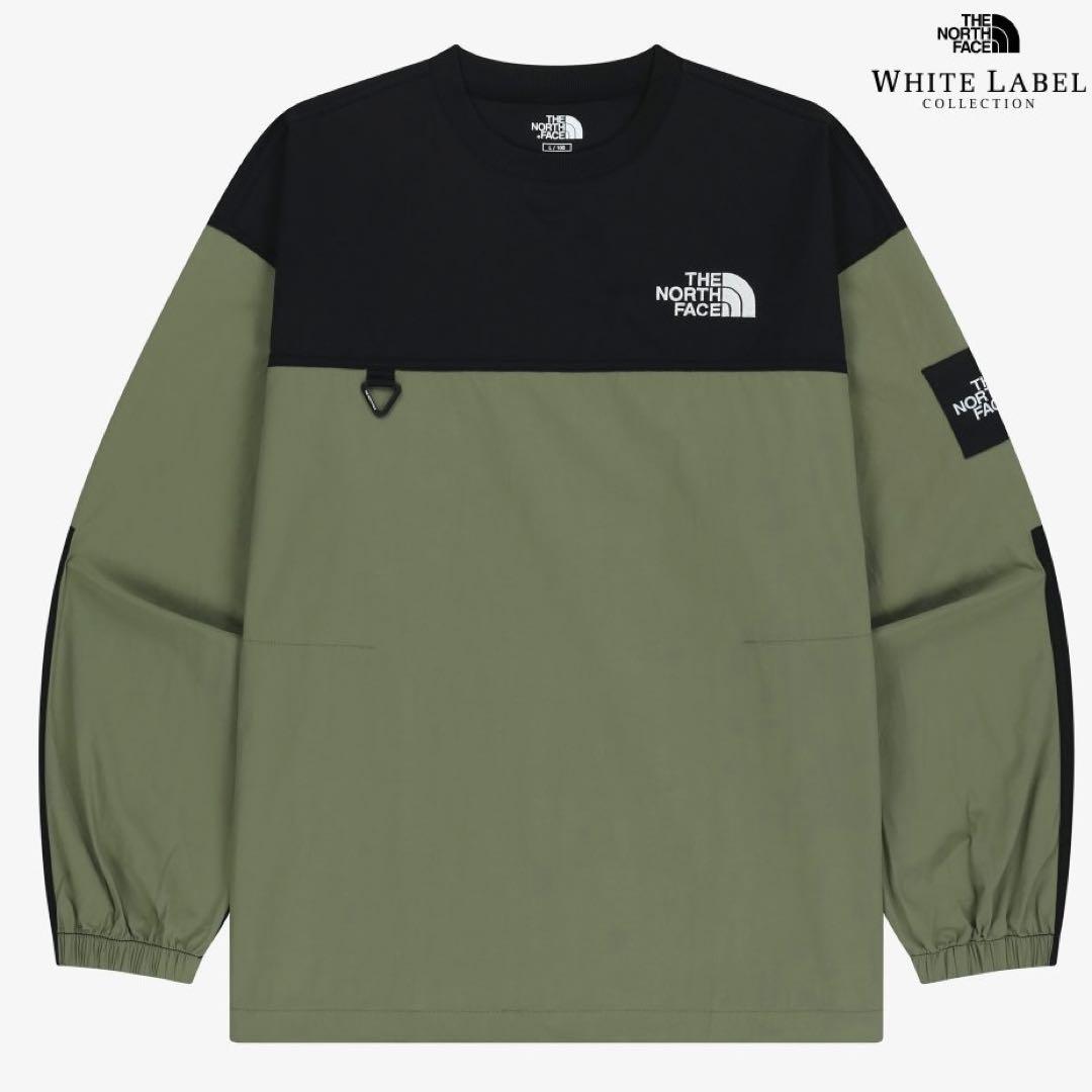 XXXL＊アルバニークルーネック カーキ＊ロンT＊ノースフェイス＊韓国