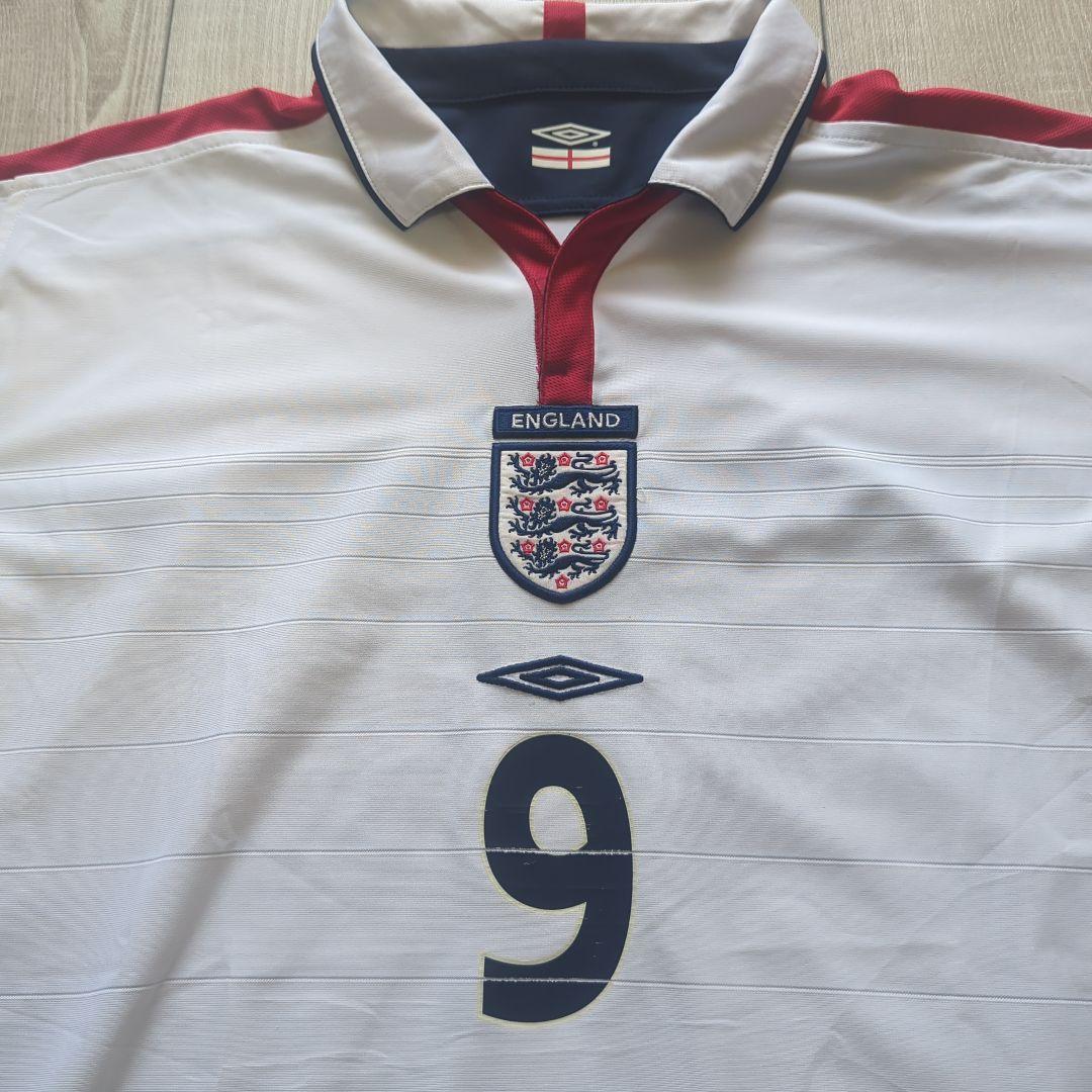 美品】アンブロ イングランド代表 ゲームシャツ2003/2005 UMBRO - メルカリ