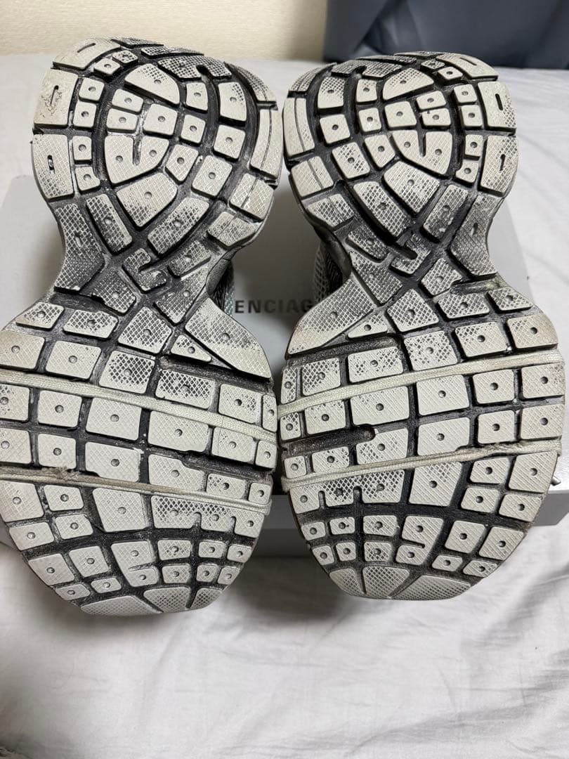 靴 BALENCIAGA 3XL Sneaker Worn-Out \"Gray\"