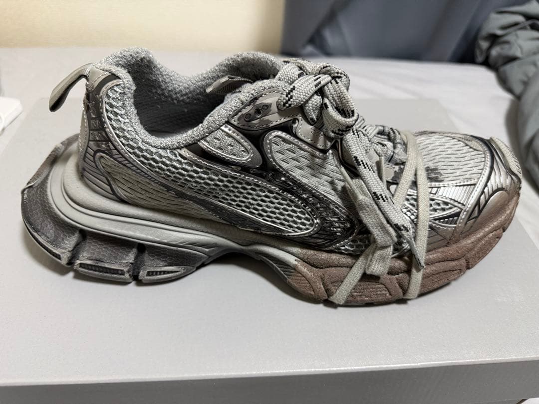 靴 BALENCIAGA 3XL Sneaker Worn-Out \"Gray\"