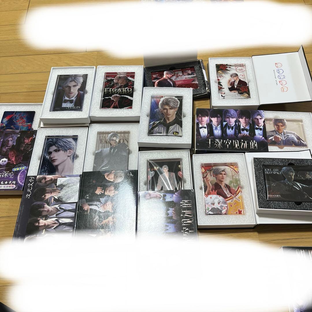 恋と深空　シン　アクリルブロック 恋と深空 VIPギフト シン 日本版 正規品 アクリルブロック 手紙 恋と深