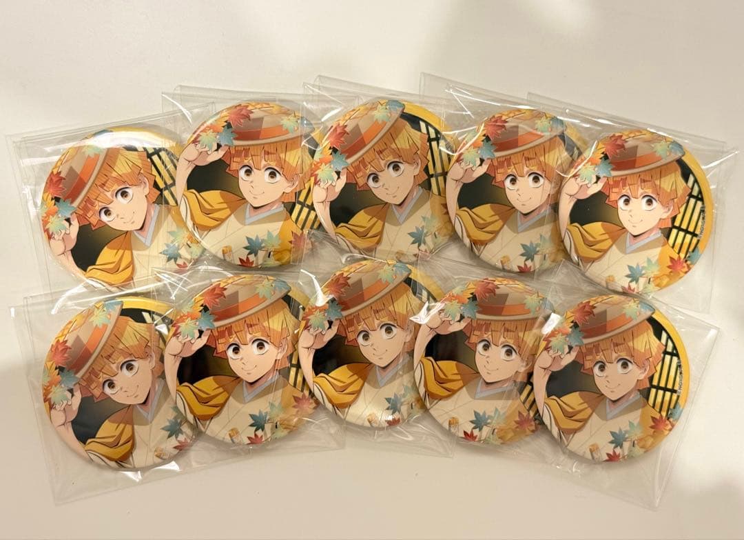 鬼滅の刃 京まふ 2025 缶バッジ 我妻善逸 - メルカリ