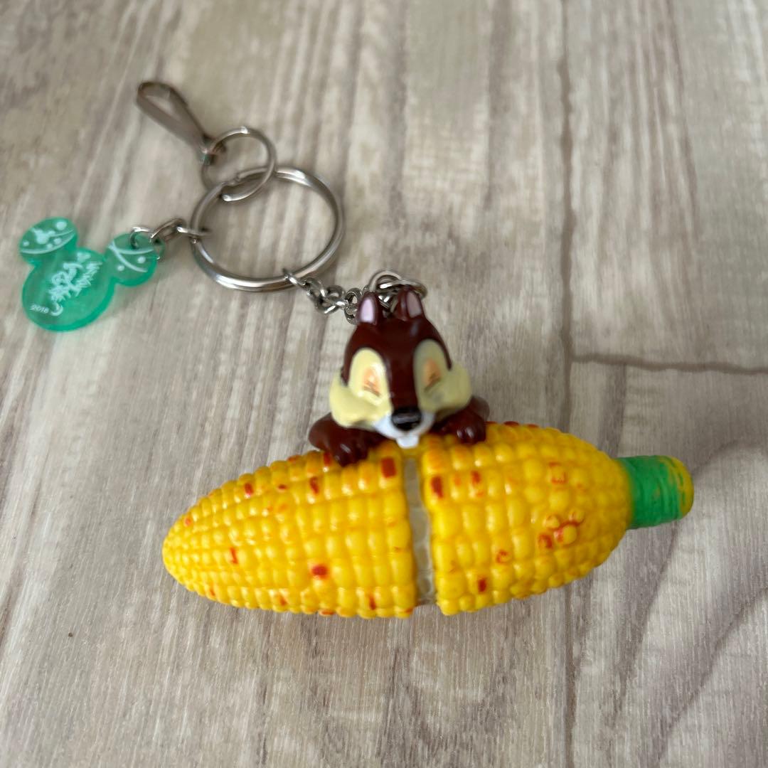 チップとデール ディズニー とうもろこし チップ デール キーチェーン