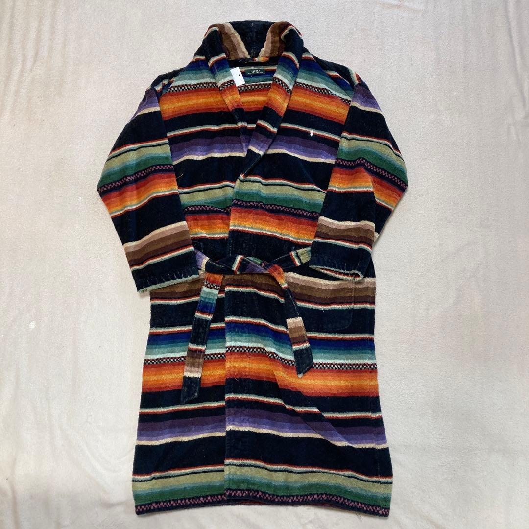 キムタク着ラルフローレン ネイティブ ネイティヴ ガウン カーディガン