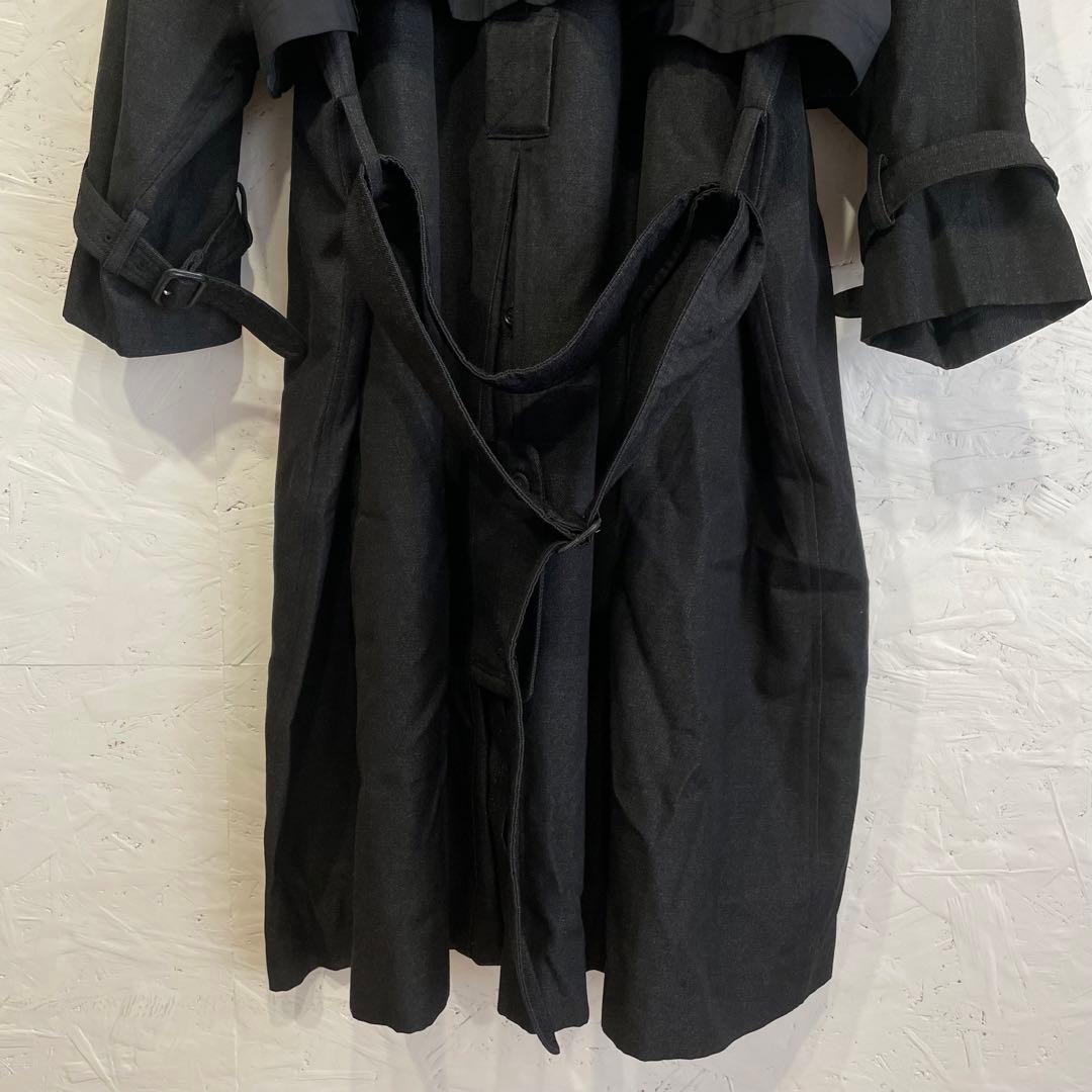 古着Vintage『SHIN HOSOKAWA』切替変形デザイントレンチコート - メルカリ