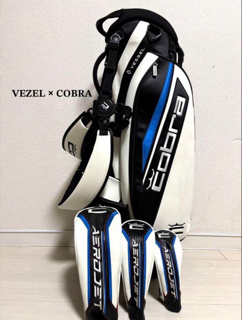 VEZEL x COBRA キャディバッグ COBRA（コブラ） Cobra Golf Vessel Premium Stand Golf Bag コブラ