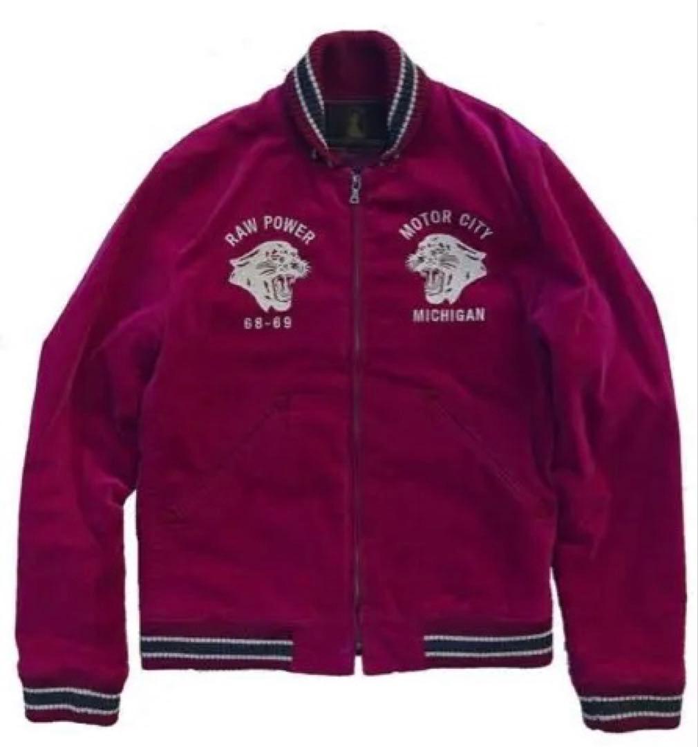 11AWヒステリックグラマー11AW/ベロアスカジャン/S/ベロア別珍キムタク