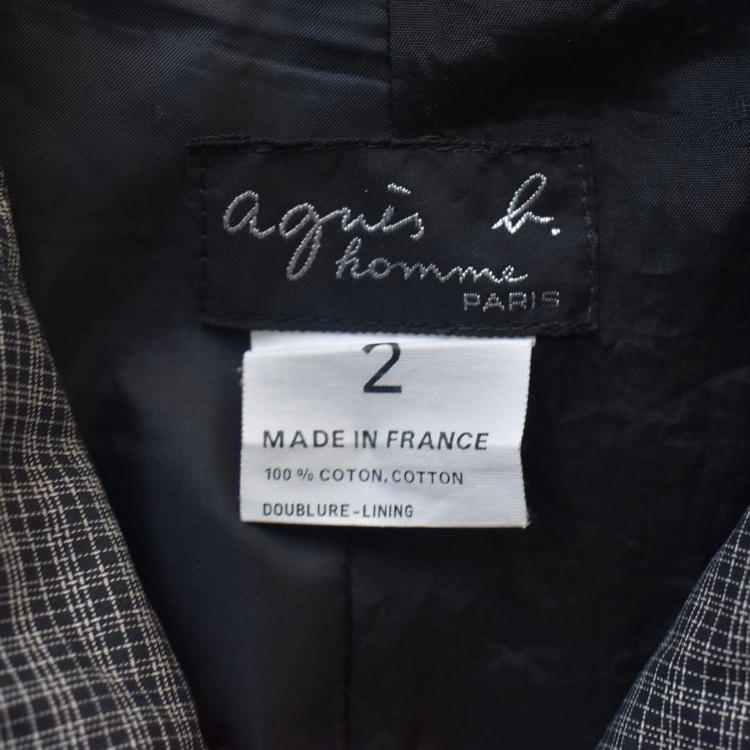 90s agnes b homme ハの字 riri ドリズラー スイングトップ - メルカリ