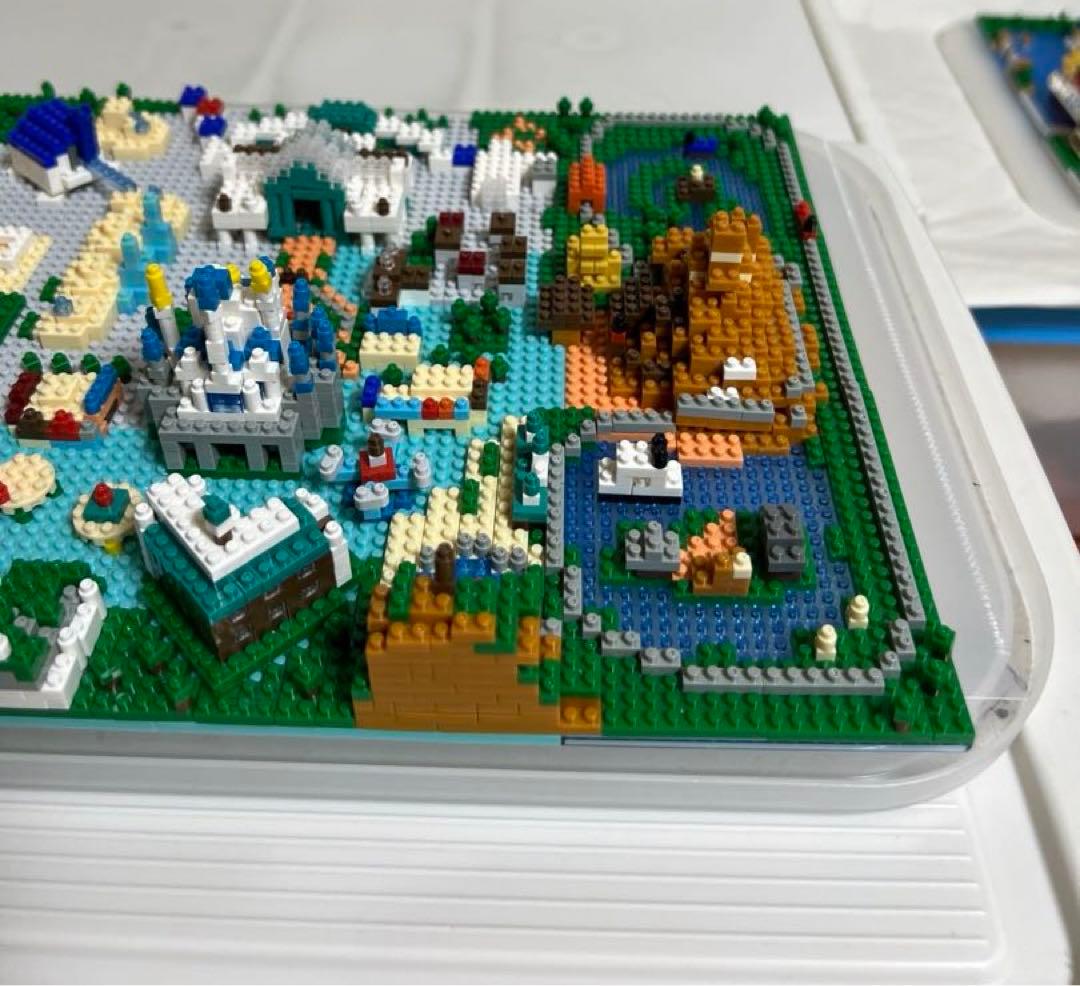 ディズニー、ナノブロック（ディズニーランド、ディズニーシー）