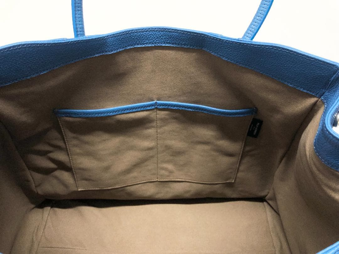 ○☆新品未使用 PELLE MORBIDA フラップボストンバッグ サックス