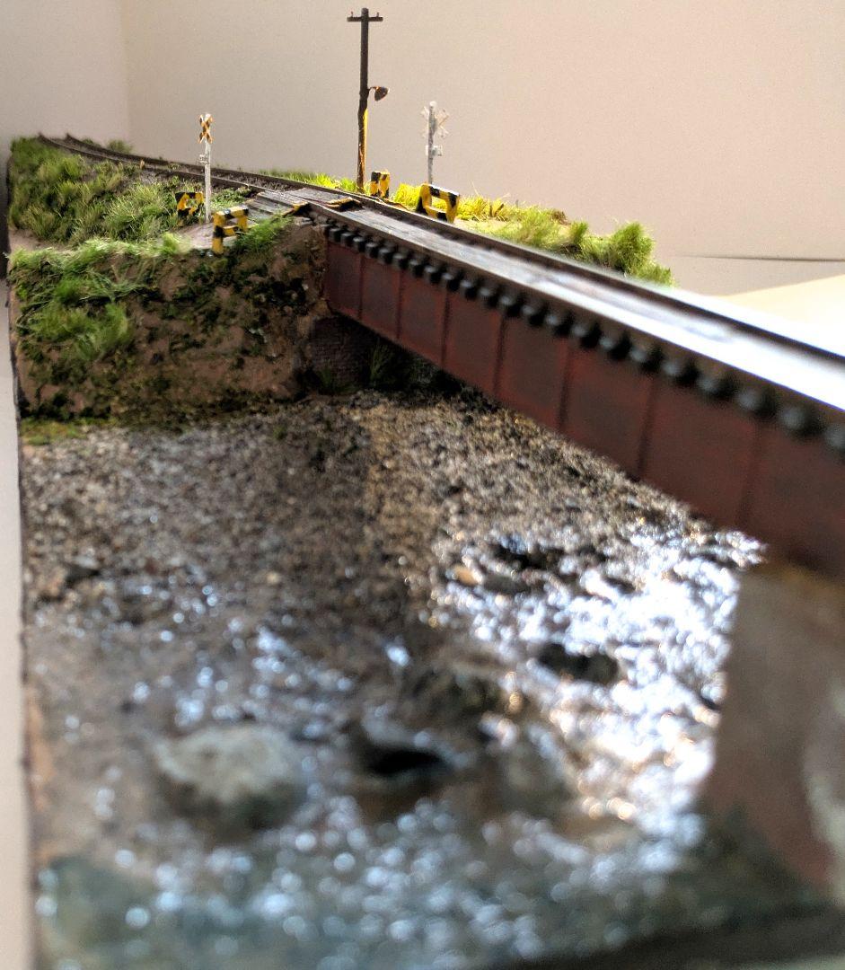 カ*チ様 Ｎゲージ・ジオラマ展示台【5月のローカル線】