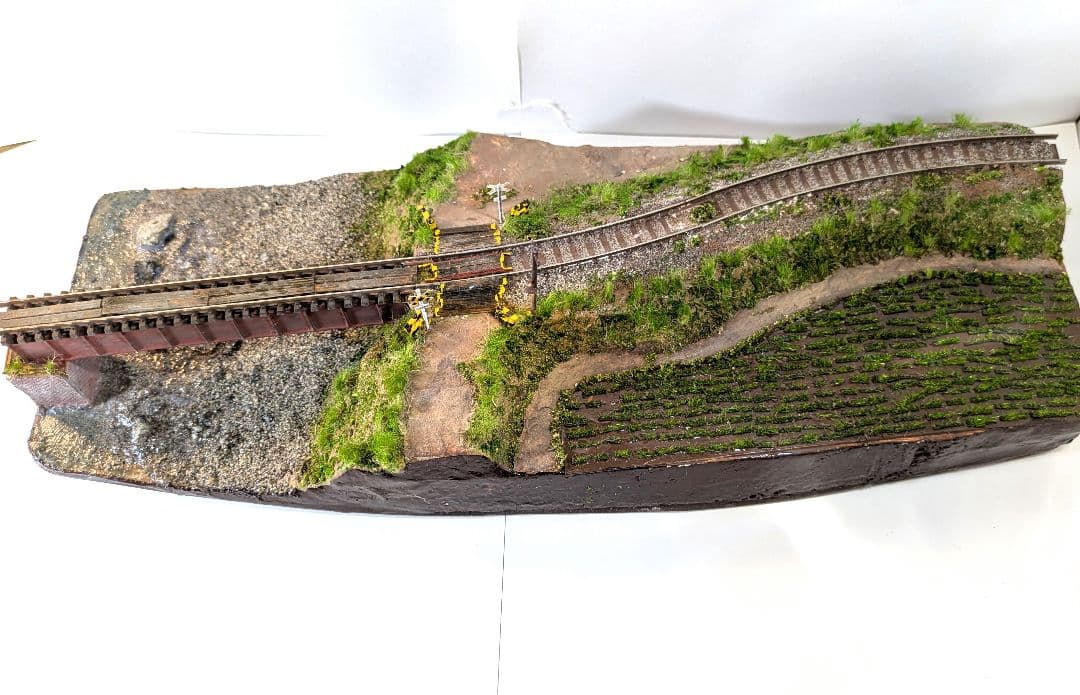 カ*チ様 Ｎゲージ・ジオラマ展示台【5月のローカル線】