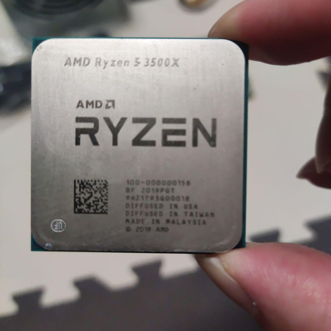 AMD Ryzen 5 3500X +CPUファン+電源500w+メモリ16G AMD Ryzen 5 3500X 6C 3.6GHz 32MB AM4 DDR4-3200 65W : パワー