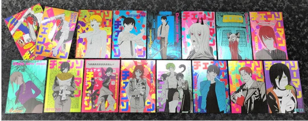 【新品未開封】チェンソーマンメモリアルカード&ギラギラポストカード　まとめ売り