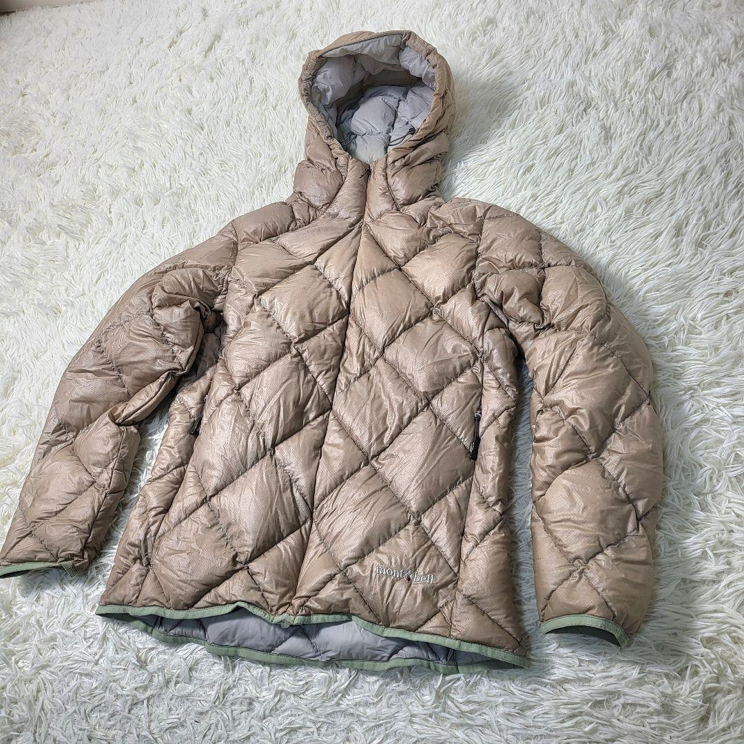モンベル ライトアルパインダウンパーカ 1101362 M ベージュ - メルカリ