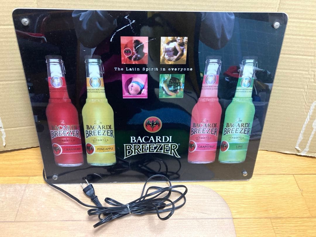 希少 非売品 バカルディ BACARDI カクテル BAR 照明 ネオン 看板