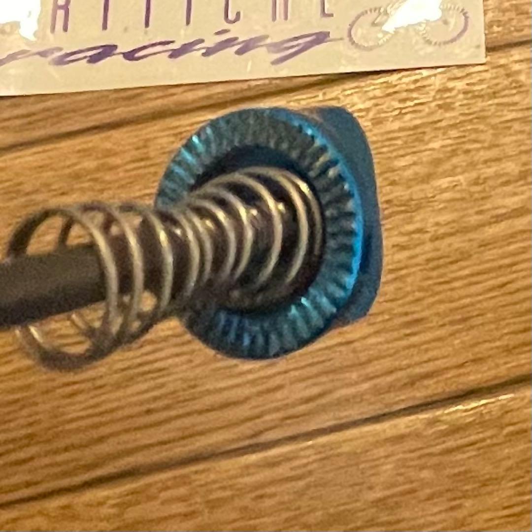 CRITICAL racing チタン クイックリリースレバー F/Rセット - メルカリ