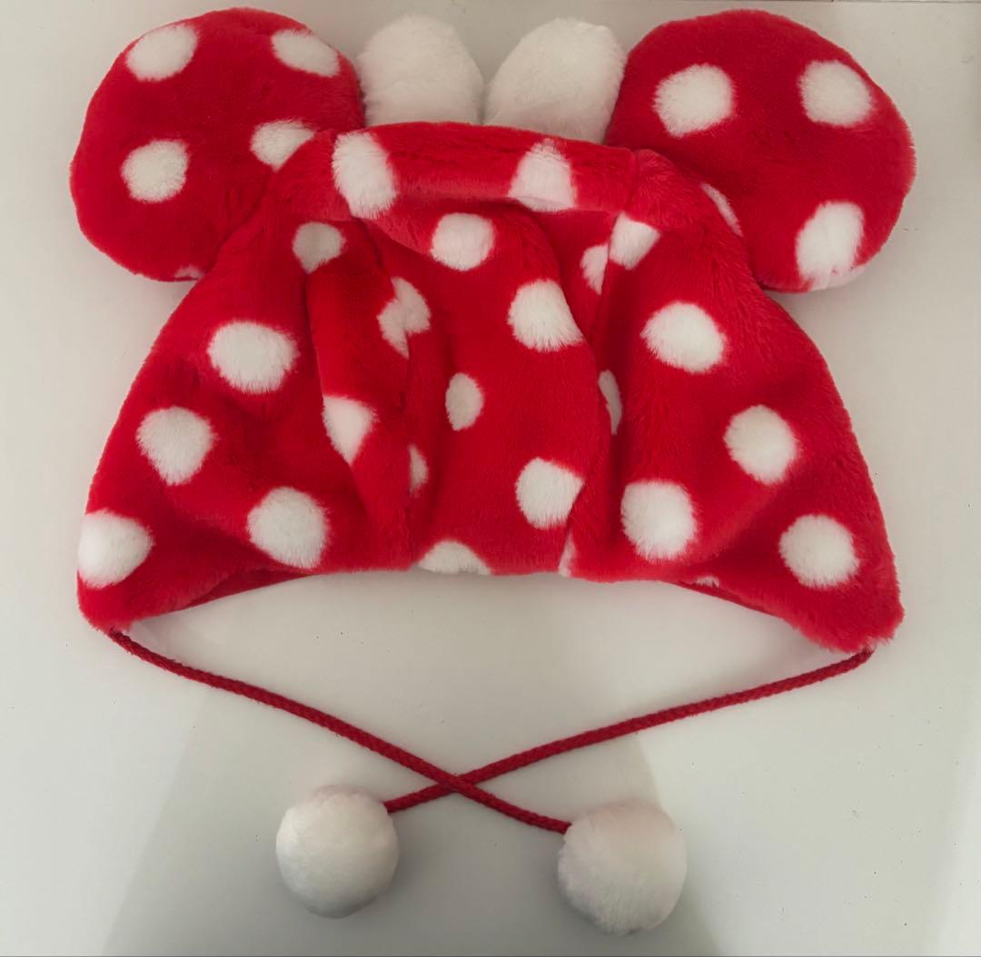 ミニー 水玉 ファンキャップ - メルカリ