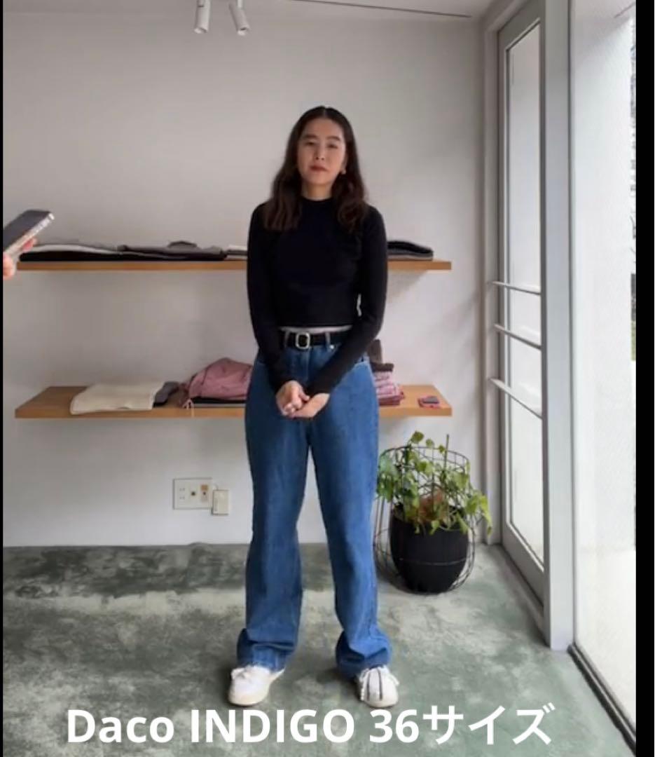 THE SHISHIKUI Daco INDIGO 36サイズ シシクイ - メルカリ