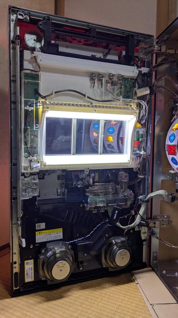 【直接引き取り限定】　パチスロ実機　サクラ大戦熱き血潮に　不要機付