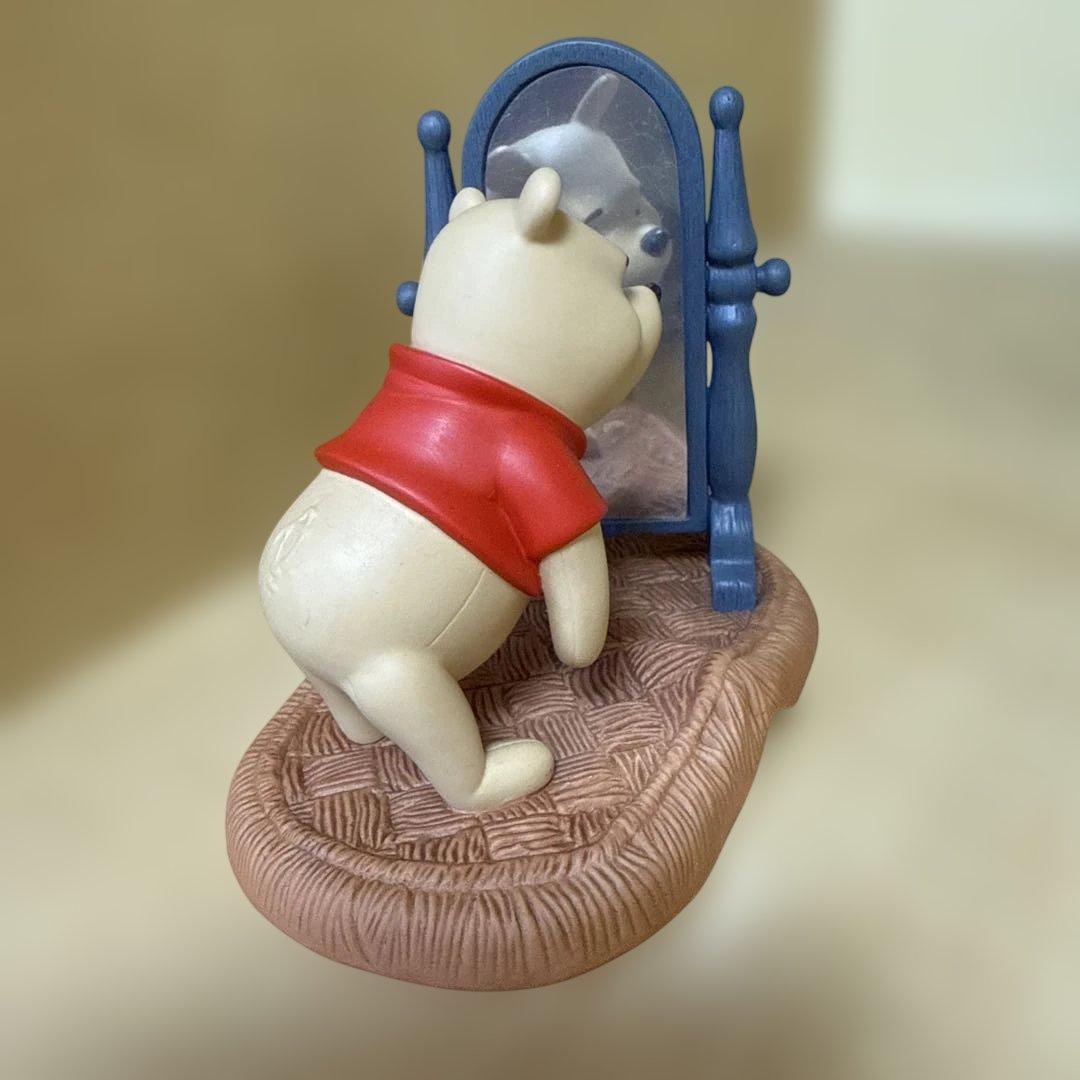 プーさん＆フレンズ 鏡付き置物 ディズニー - メルカリ