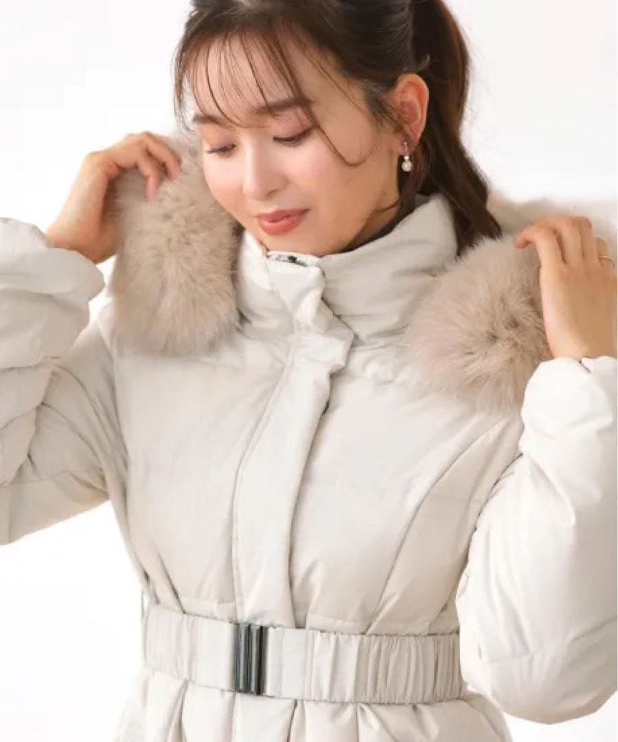 RUIRUE BOUTIQUE スタイルアップダウンコートD1612 - メルカリ