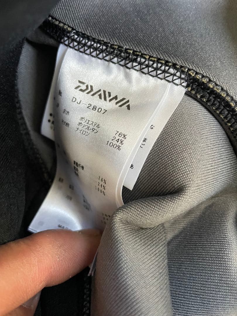 ダイワ DAIWA ウィンドブロックフーディ DJ-2807 - メルカリ