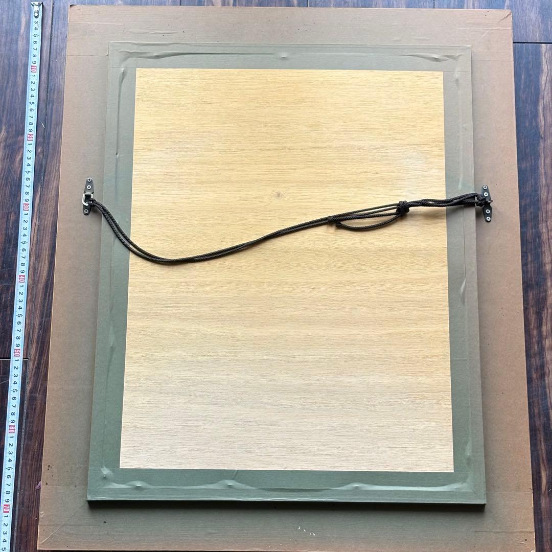 絵画 作者不詳 夕陽に映えるお花畑 油彩画 - メルカリ